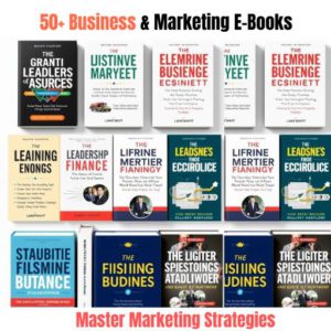 50+ Commerce & Sales eBooks Giant Pack  (MRR) &  PLR,