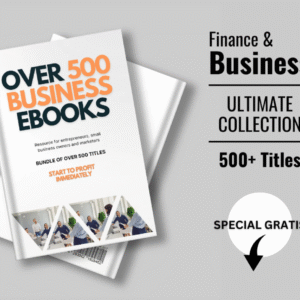 PLR Over 500 Premium Business eBooks Pack Collection + GRATIS Business Emails Pack